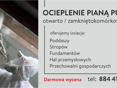 Ocieplenia Pianą PUR |izolacja natryskowa| termoizolacja|pianowanie poddasza