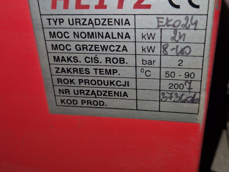 Piec ekogroszek 24kW