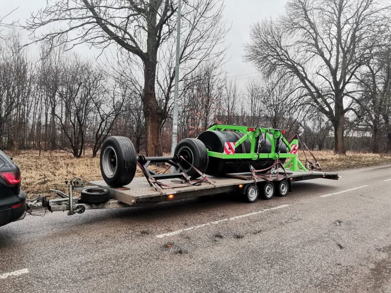 Wał łąkowy, posiewny hydraulicznie podnoszony 3m