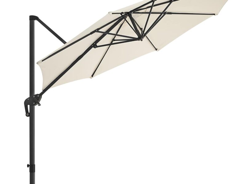 Parasol Songmics beżowy 300 x 250 cm