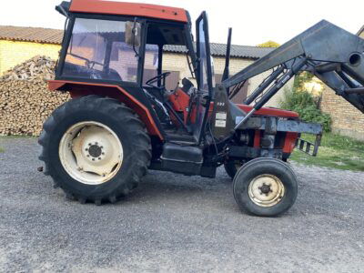 Zetor 6320 z turem szuflo