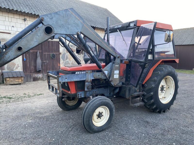 Zetor 6320 z turem szuflo