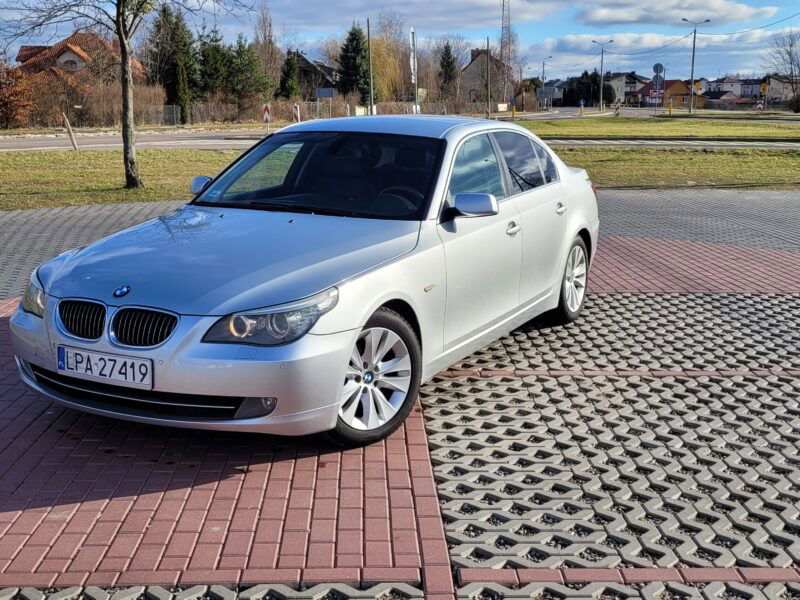 BMW Seria 5 E60 M57 3.0D 235KM Xenon, automat, webasto, masaże, skóra