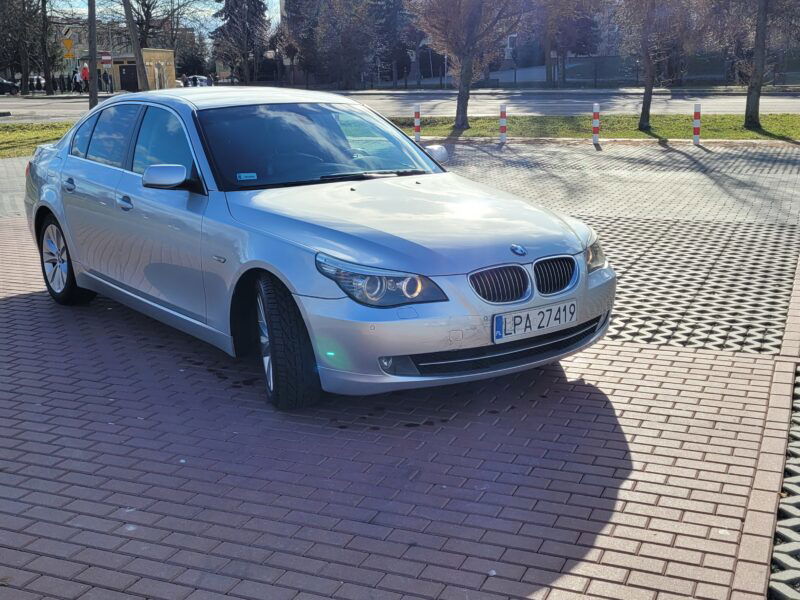 BMW Seria 5 E60 M57 3.0D 235KM Xenon, automat, webasto, masaże, skóra