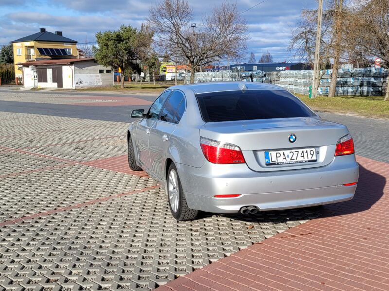 BMW Seria 5 E60 M57 3.0D 235KM Xenon, automat, webasto, masaże, skóra