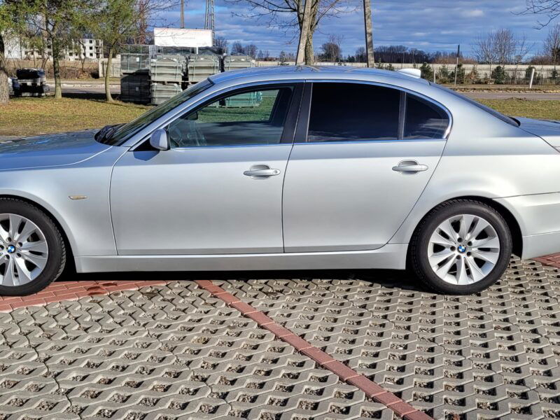 BMW Seria 5 E60 M57 3.0D 235KM Xenon, automat, webasto, masaże, skóra