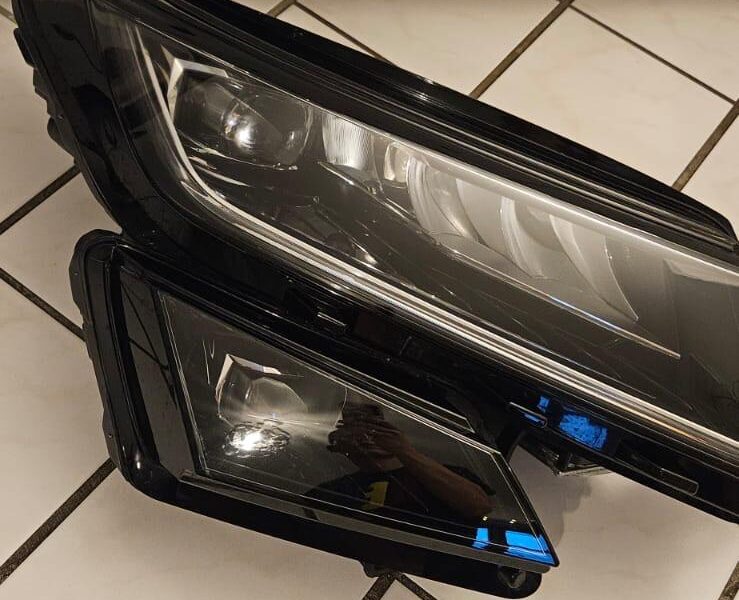 Lampy Skoda Kodiaq Voll Led 2020r idealny stan lewa prawa komplet