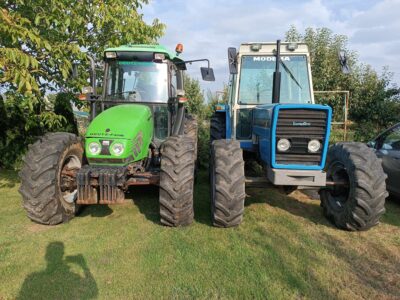 Landini 8550 4x4, jak MF 294S