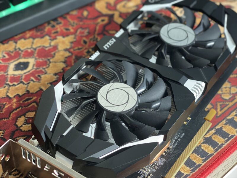 Nvidia GeForce GTX 1060 6GT OC V1 GDDR5