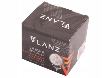 Lampa robocza okrągła mini 12W 4 LED GLANZ