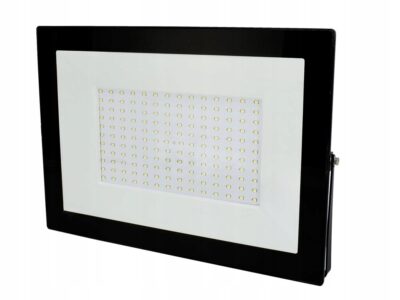 Naświetlacz, Lampa LED SMD 230V 100W 6500K 8760LM IP65 CZARNY