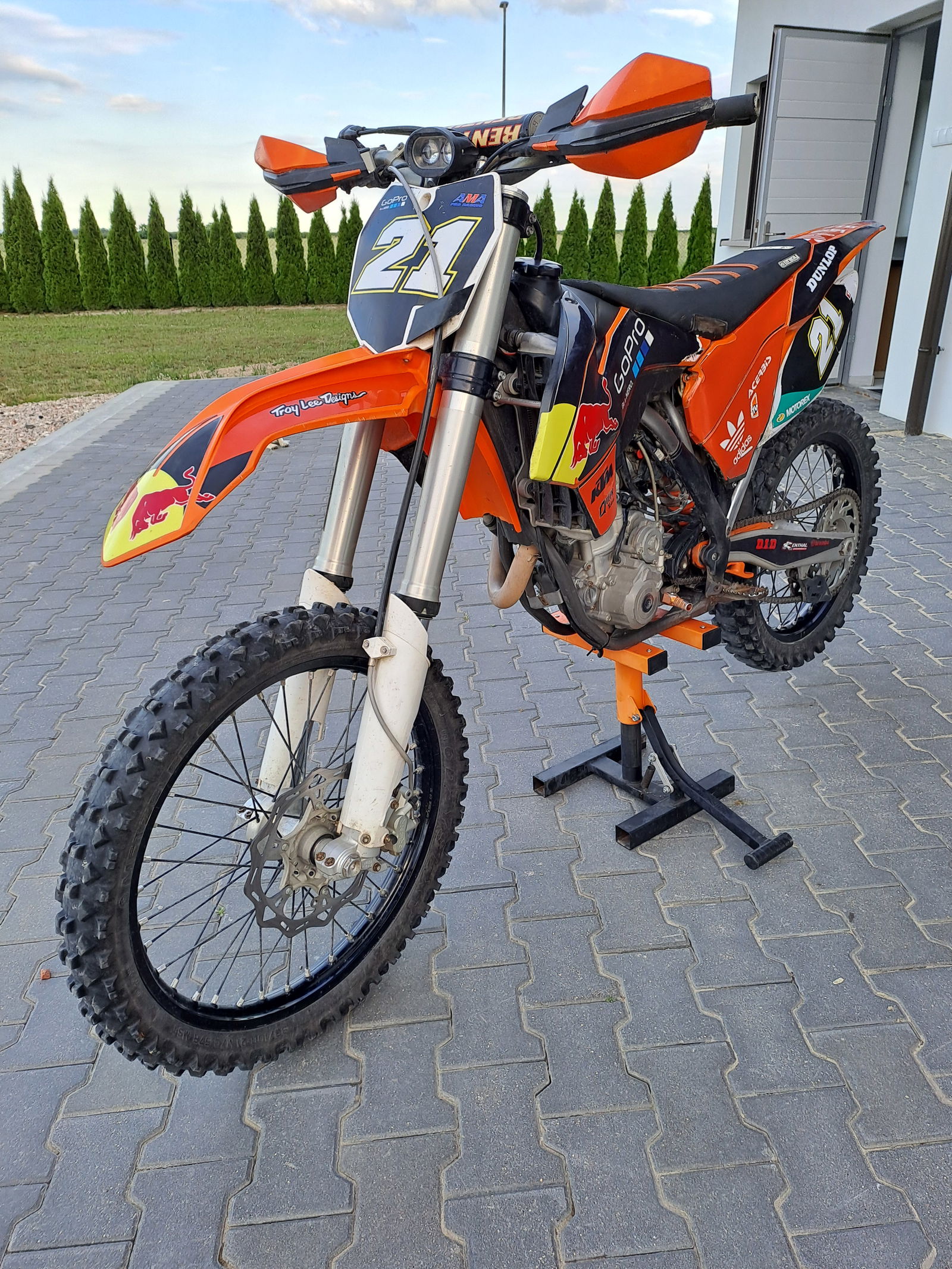 KTM sx-f wtrysk rozrusznik