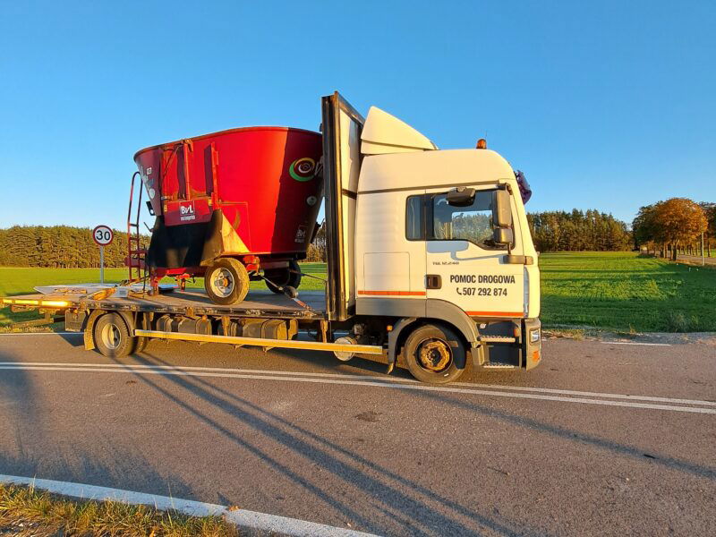 Usługi Transportowe Pomoc Drogowa Przewóz Maszyn 24/7