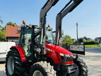 Massey Ferguson 5608 z ładowaczem czołowym