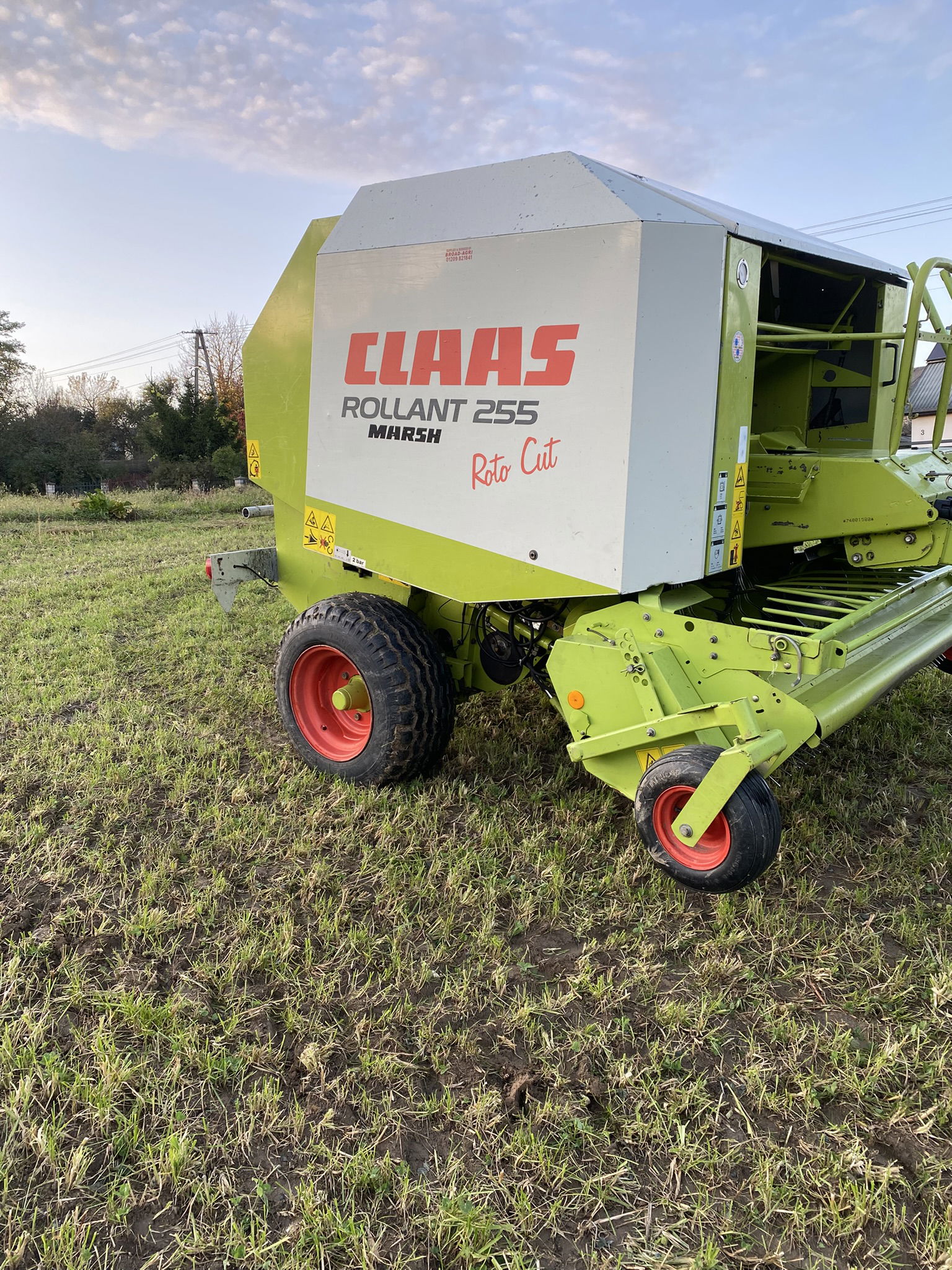 Claas rollant 255 rotocut