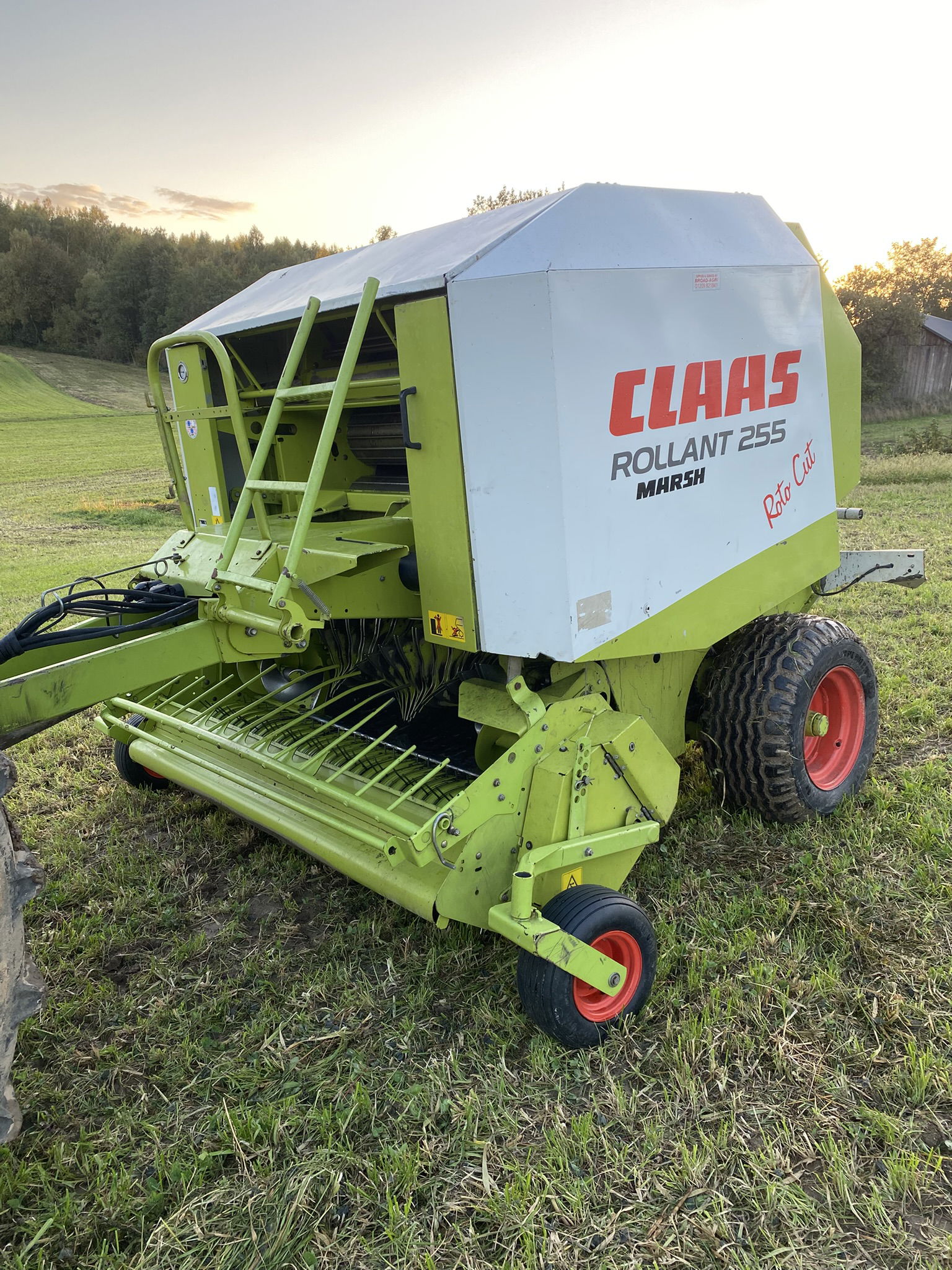 Claas rollant 255 rotocut