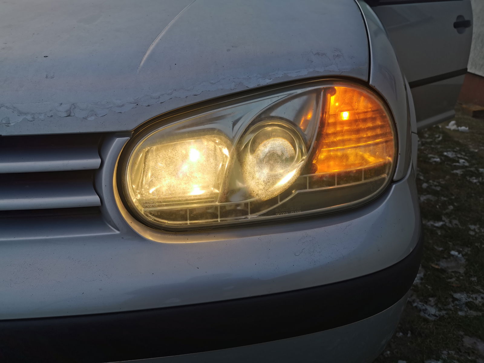 Lampy przednie Golf IV