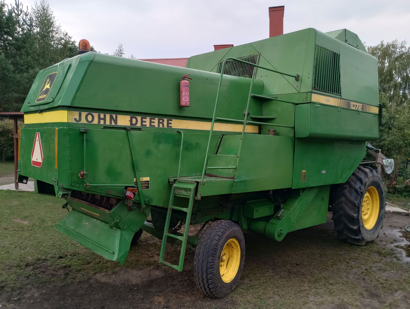 John Deere 1072 kosa 4.2m sieczkrania