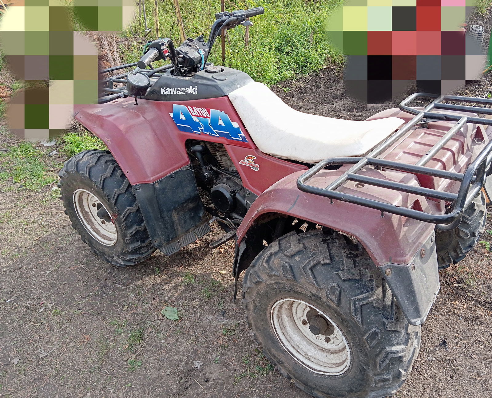 Kawasaki klf 4x4