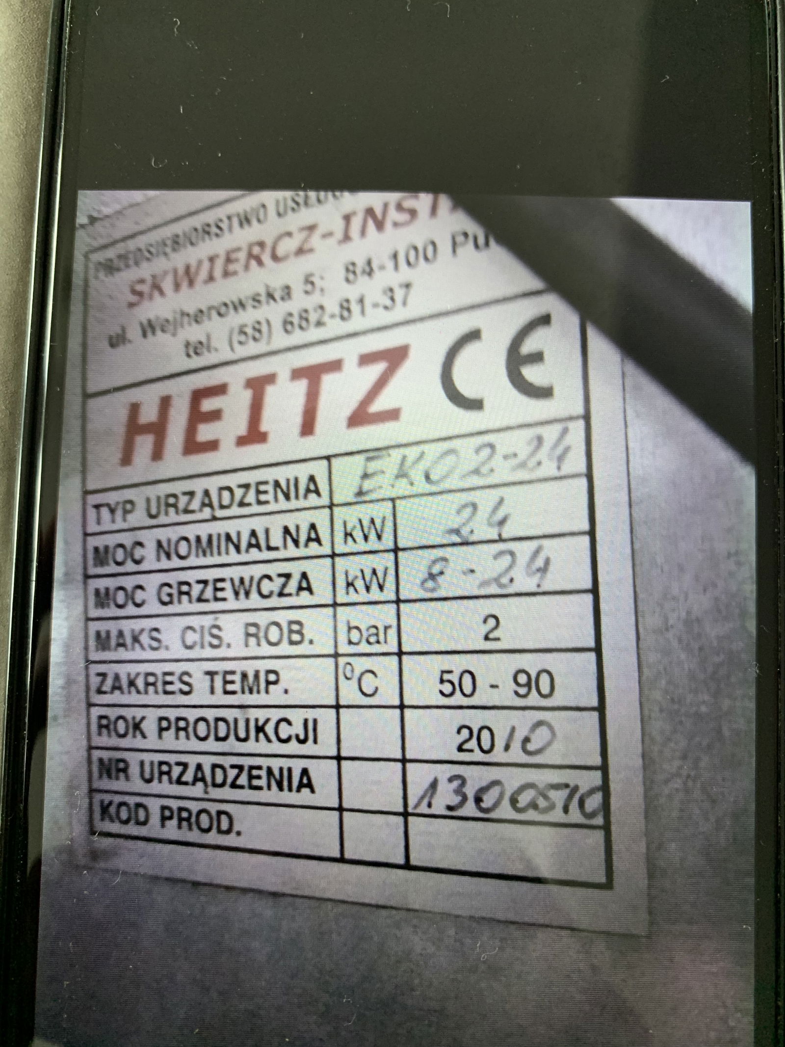 Piec heitz 24 KW bojler 300 litrów