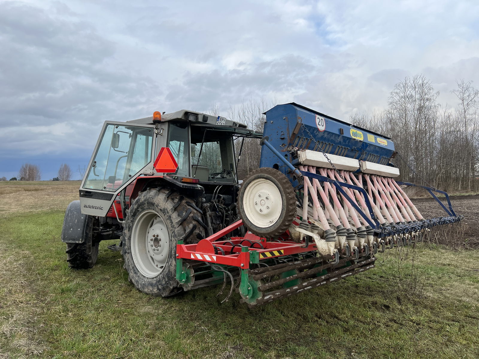 Zestaw uprawowo siewny Poznaniak 2.7m