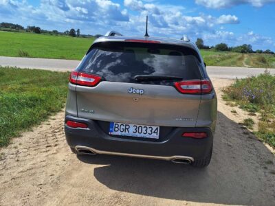 Jeep cherokee kl 3.2 v6 2017 niski przebieg, panorama, skóry