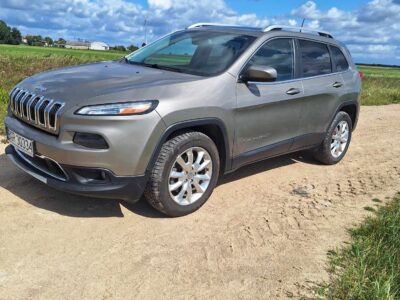 Jeep cherokee kl 3.2 v6 2017 niski przebieg, panorama, skóry