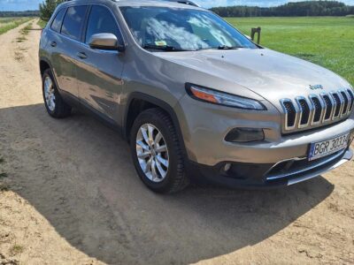 Jeep cherokee kl 3.2 v6 2017 niski przebieg, panorama, skóry