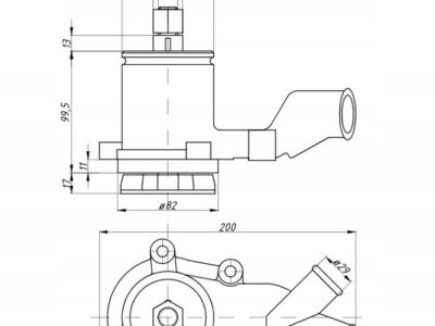 Pompa wody MF4 6014 ORYGINAŁ URSUS