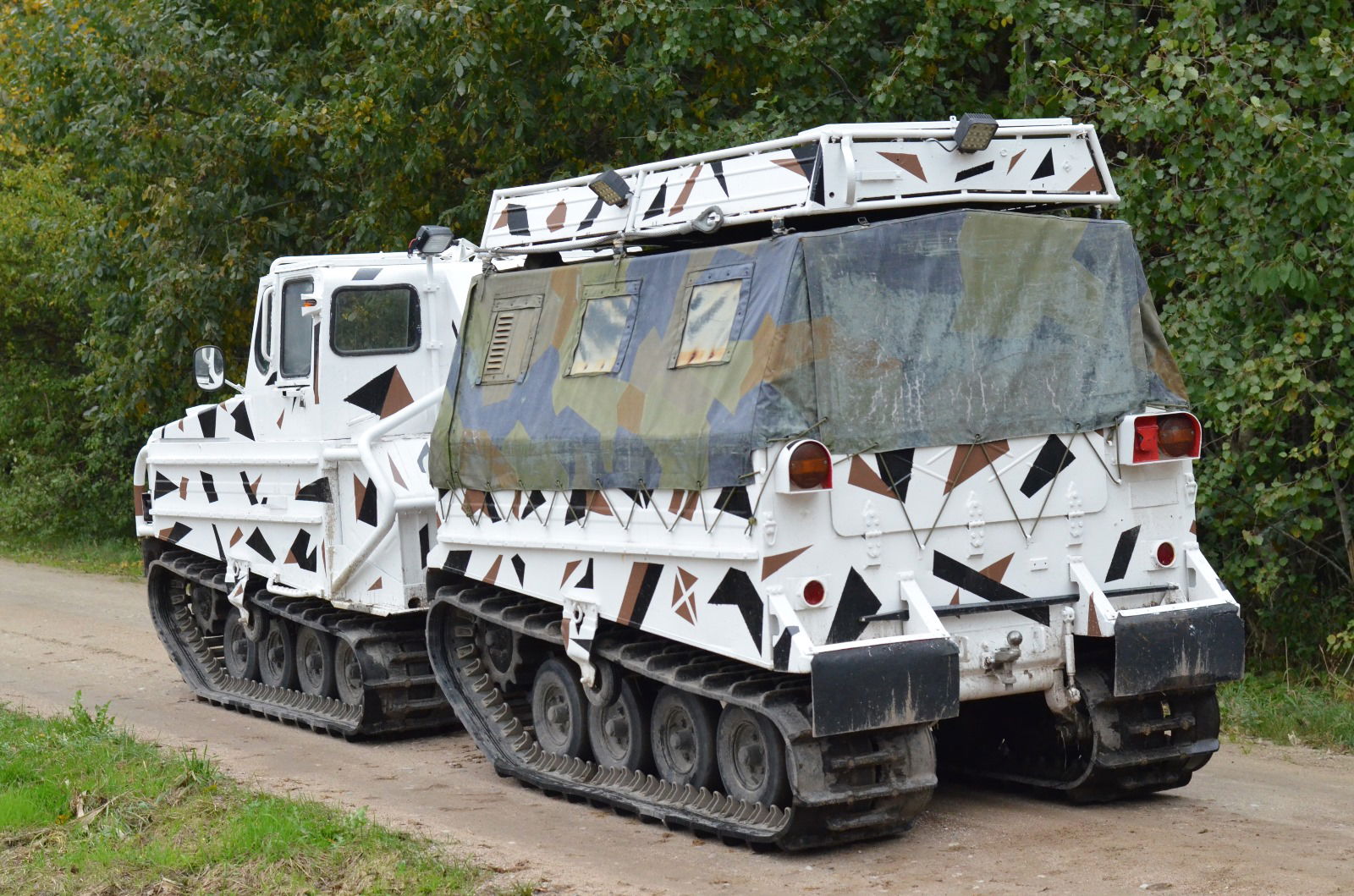 Wojskowa AMFIBIA Volvo BV 202 Nf BANDVAGN Ratrak off road