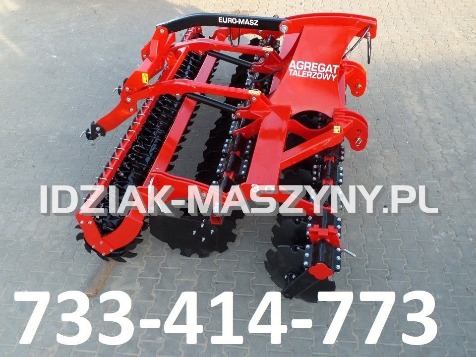 Agregat Talerzowy siewny Euro-Masz 2,5m // 2,7m 3,0m 4,0m