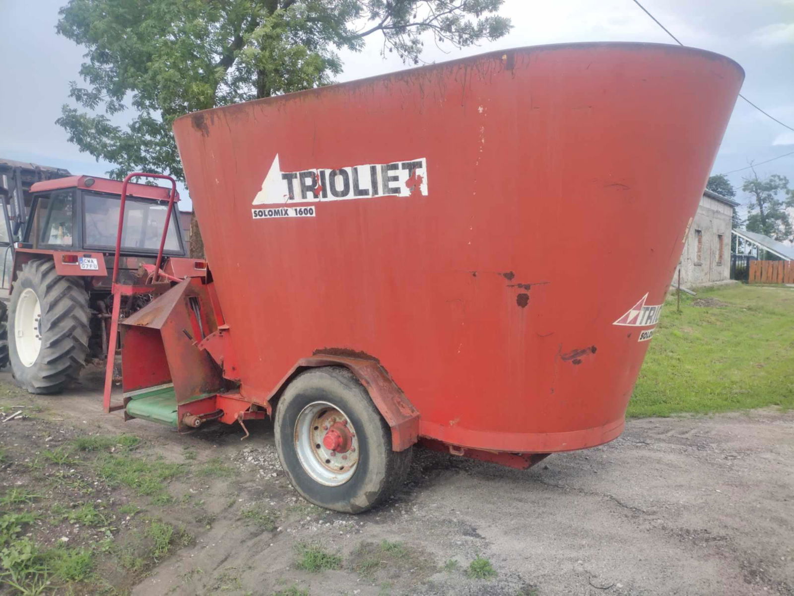 paszowóz trioliet 18m mixer