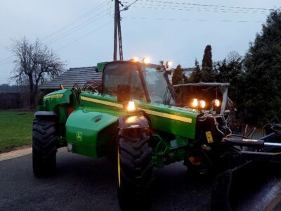 Ładowarka teleskopowa John Deere 3420 klima ,waga JCB Manitou