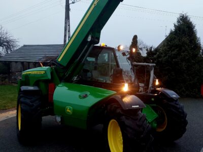 Ładowarka teleskopowa John Deere 3420 klima ,waga JCB Manitou