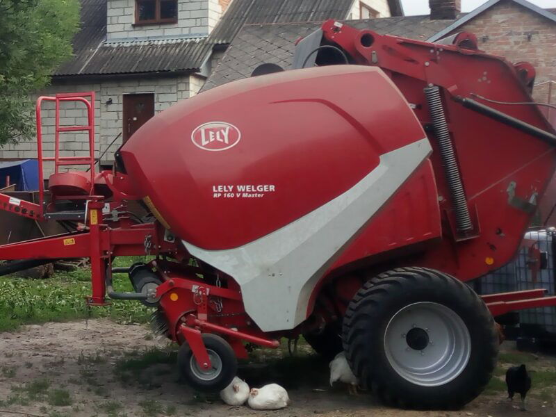 Prasa Lely Welger RP 160V Master, Massey rb 4160 fendt rotana mchale