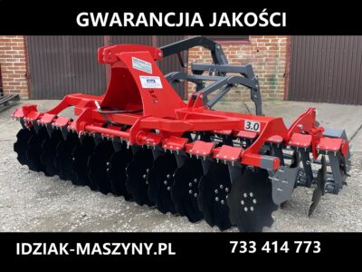 Agregat Talerzowy siewny Euro-Masz 2,5m // 2,7m 3,0m 4,0m EuroMasz