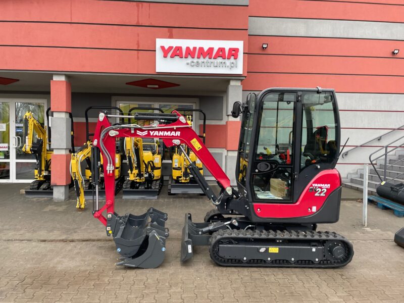 MINIKOPARKA YANMAR SV22, NOWA 2024 OD RĘKI