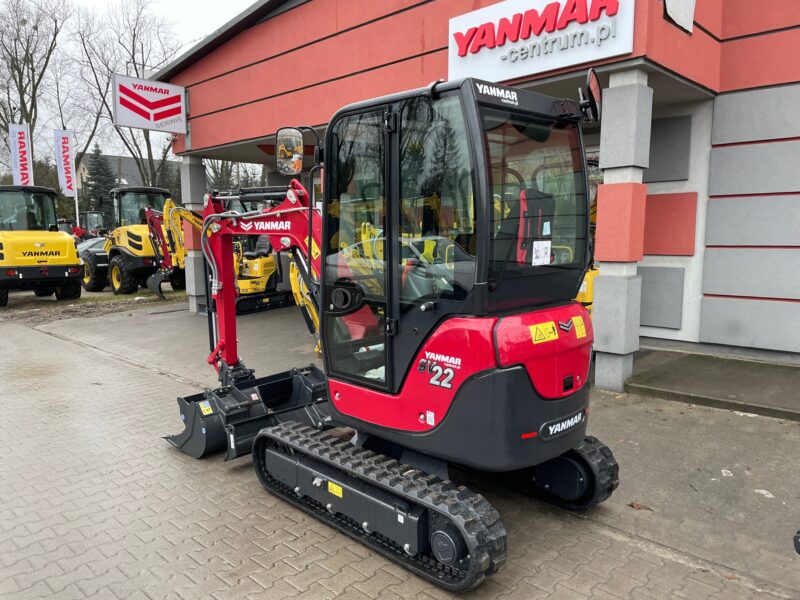 MINIKOPARKA YANMAR SV22, NOWA 2024 OD RĘKI