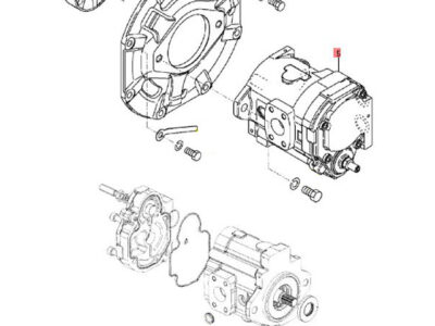 Pompa hydrauliczna 172A60 73100 CASAPPA AMMANN YANMAR SV17