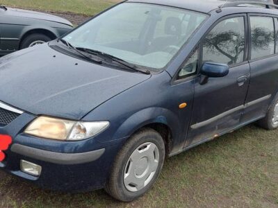 Części mazda premacy 2.0 DITD 101KM silnik maska szyba