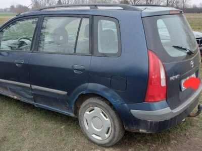 Części mazda premacy 2.0 DITD 101KM silnik maska szyba