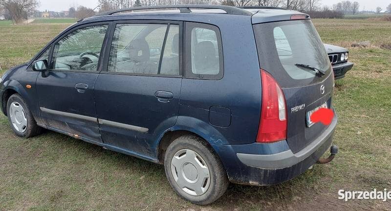 Części mazda premacy 2.0 DITD 101KM silnik maska szyba