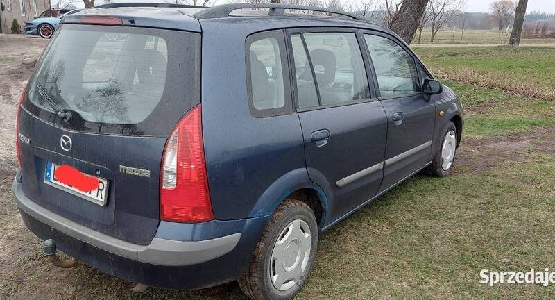 Części mazda premacy 2.0 DITD 101KM silnik maska szyba