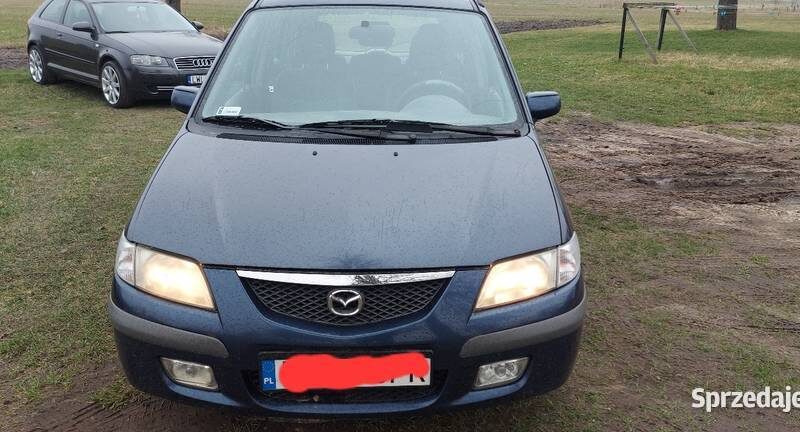 Części mazda premacy 2.0 DITD 101KM silnik maska szyba